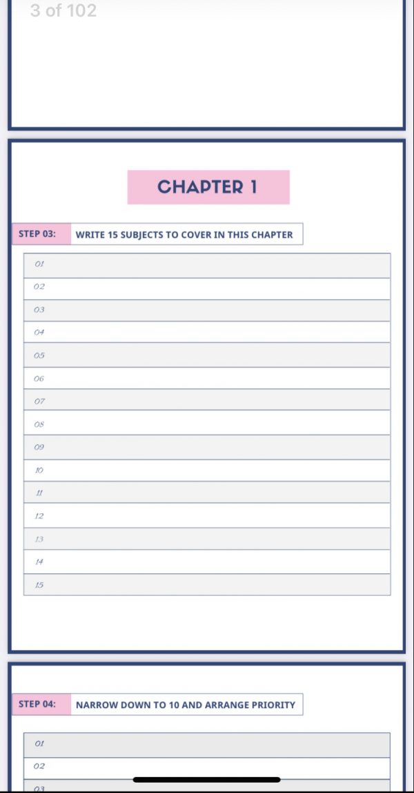 Complete Author-ity Book Writing Template - Image 4